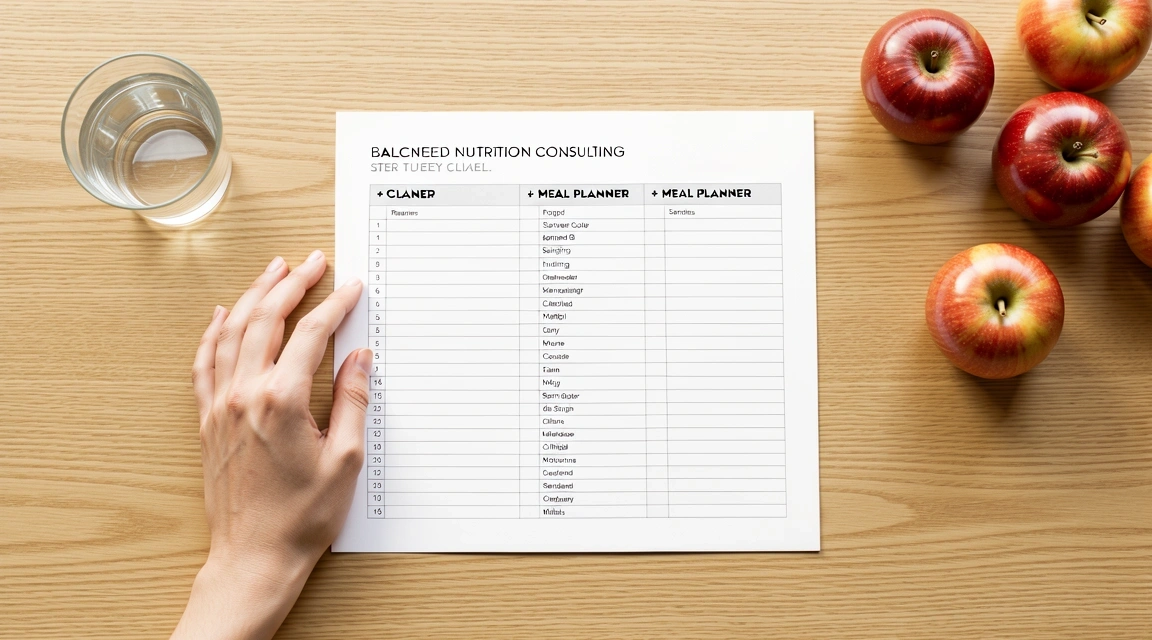 Planificación de hábitos saludables